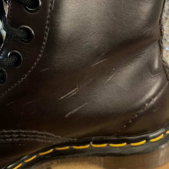 Kids/Women's Dr Martens / Wine Lace Up - Picture 4 of 10